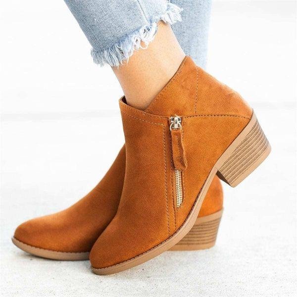 Orthopedische leren laarzen voor dames™ - Ongeëvenaard Comfort en Ondersteuning