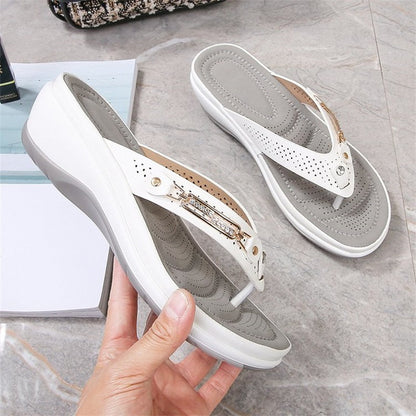 Soléna™ – Tongs Femme avec Soutien de la Voûte Plantaire | Ultra Confort
