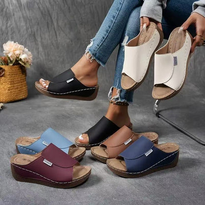 Mules femme à talon compensé 2025 – Élégantes, confortables