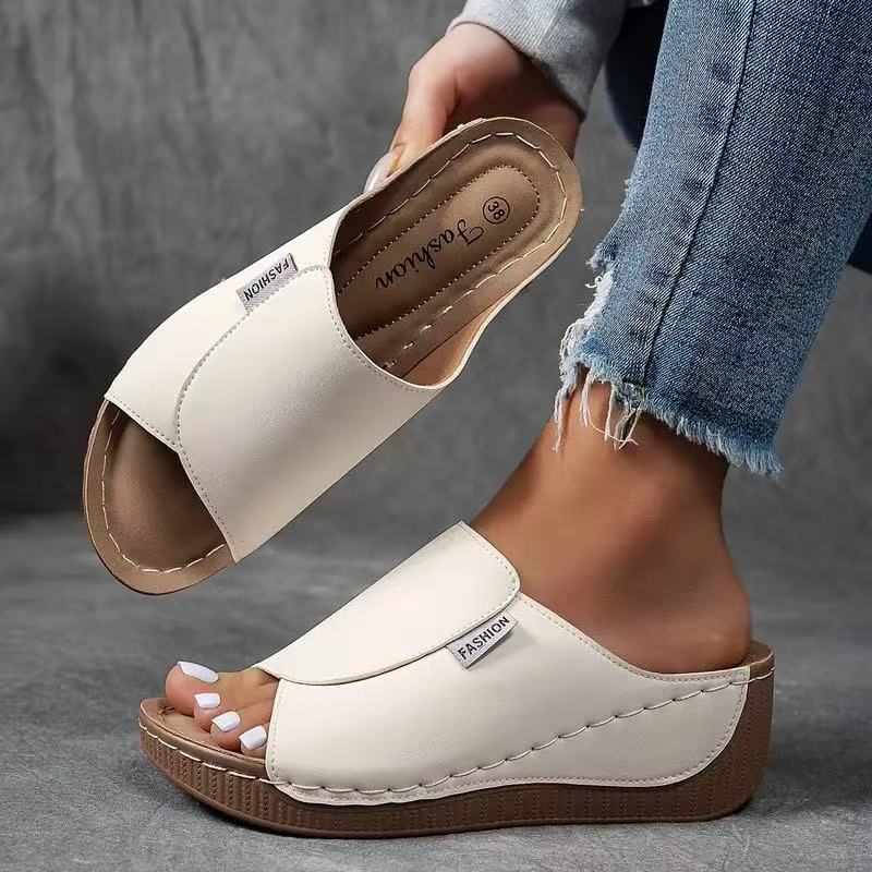 Mules femme à talon compensé 2025 – Élégantes, confortables