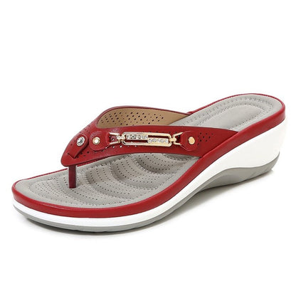 Soléna™ – Tongs Femme avec Soutien de la Voûte Plantaire | Ultra Confort