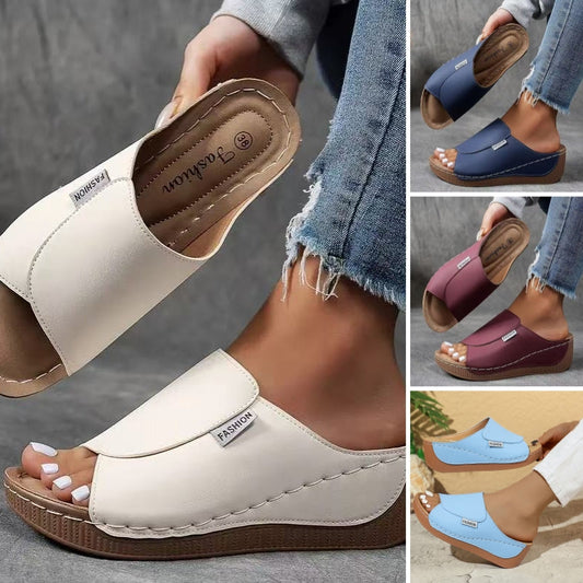 Mules femme à talon compensé 2025 – Élégantes, confortables