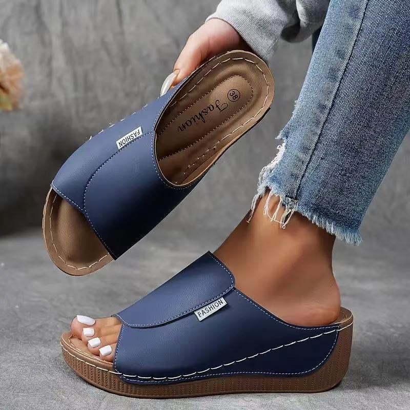 Mules femme à talon compensé 2025 – Élégantes, confortables